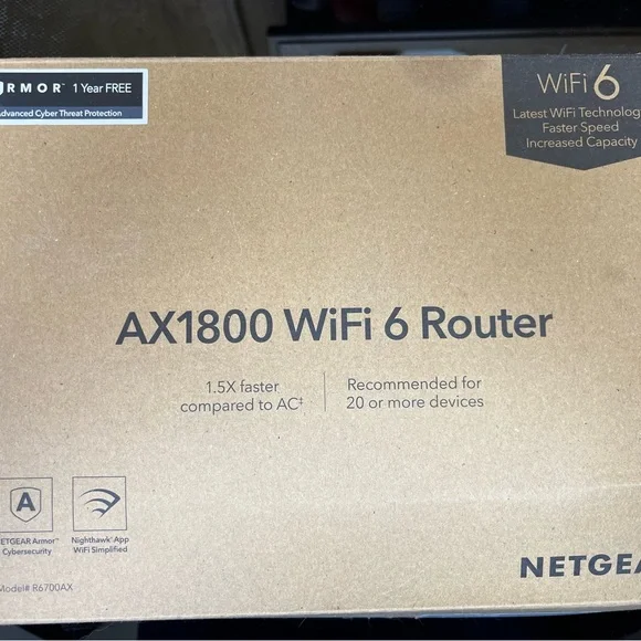 NETGEAR Black Wireless Router - Picture 2 of 2